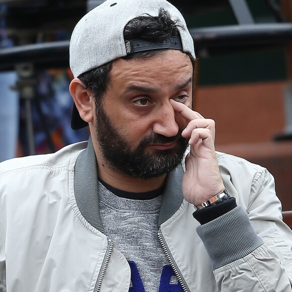 Cyril Hanouna - People dans les tribunes des internationaux de France de Roland Garros à Paris le 4 juin 2016. © Moreau - Jacovides / Bestimage