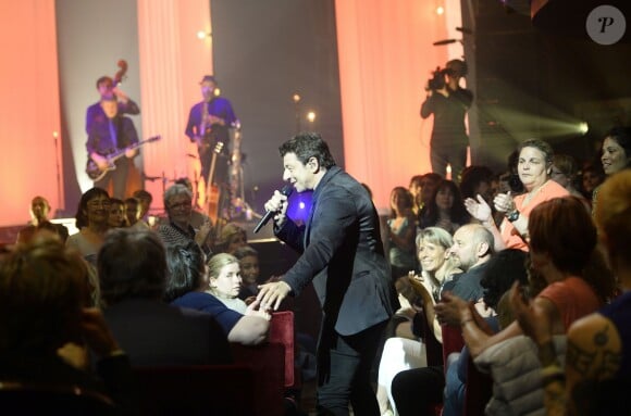 Semi-exclusif - Patrick Bruel a conclu en beauté le 6 juin 2016 au Théâtre du Châtelet, à Paris, sa tournée dédiée à Barbara avec l'album Très souvent, je pense à vous. © Coadic Guirec/Bestimage