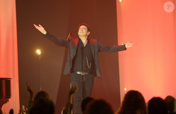 Semi-exclusif - Patrick Bruel a conclu en beauté le 6 juin 2016 au Théâtre du Châtelet, à Paris, sa tournée dédiée à Barbara avec l'album Très souvent, je pense à vous. © Coadic Guirec/Bestimage