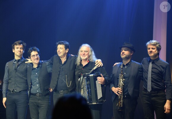 Semi-exclusif - Patrick Bruel a conclu en beauté le 6 juin 2016 au Théâtre du Châtelet, à Paris, sa tournée dédiée à Barbara avec l'album Très souvent, je pense à vous. © Coadic Guirec/Bestimage