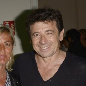 Semi-exclusif - Guy Savoy et sa femme Danielle avec Patrick Bruel au Théâtre du Châtelet à Paris le 6 juin 2016, à l'occasion du dernier concert de la tournée de Patrick Bruel hommage à Barbara, avec l'album Très souvent, je pense à vous. © Coadic Guirec / Bestimage