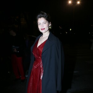 Laetitia Casta arrive au défilé "Nina Ricci" prêt-à-porter Automne-Hiver 2016/2017 à Paris le 5 mars 2016. © CVS / Veeren / Bestimage