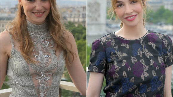 Déborah François et Alix Bénézech, en beauté pour briller sur les Champs-Elysées