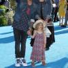 A. J. McLean avec sa femme Rochelle Karidis et leur fille Ava - Avant-première de Le Monde de Dory au théâtre El Capitan à Hollywood, le 8 juin 2016