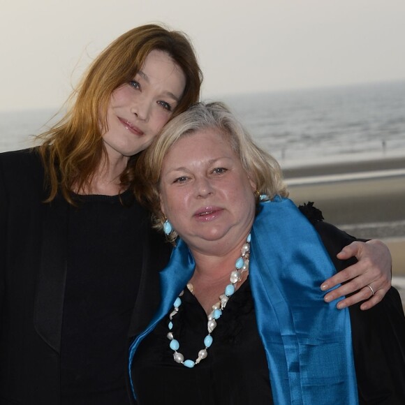 Carla Bruni-Sarkozy et Suzel Pietri - Dîner d'ouverture au profit de l'association "Enfants du soleil" pendant le 30ème Festival du film de Cobourg en France le 9 juin 2016. © Coadic Guirec/Bestimage