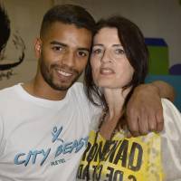 Brahim Zaibat, complice avec sa maman pour le lancement du Pleyel City Beat