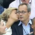 Valérie Pécresse et son mari Jérôme au match d'ouverture de l'Euro 2016, France-Roumanie au Stade de France, le 10 juin 2016. © Cyril Moreau/Bestimage10/06/2016 - Saint-Denis