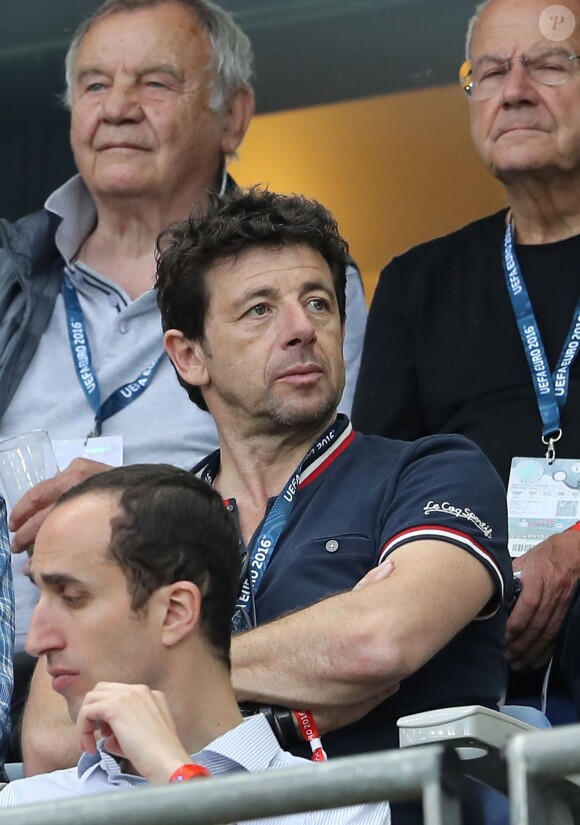 Patrick Bruel au match d'ouverture de l'Euro 2016, France-Roumanie au Stade de France, le 10 juin 2016. © Cyril Moreau/Bestimage