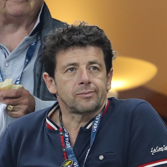 Patrick Bruel au match d'ouverture de l'Euro 2016, France-Roumanie au Stade de France, le 10 juin 2016. © Cyril Moreau/Bestimage