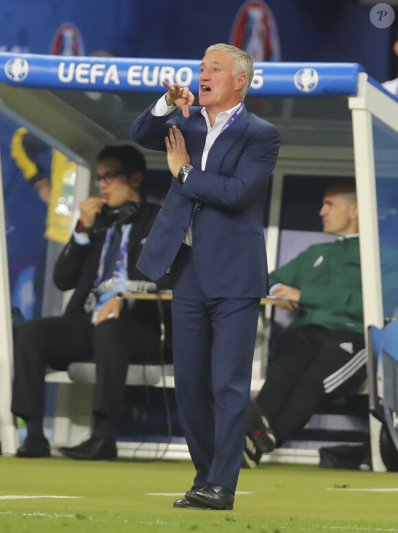 Didier Deschamps au match d'ouverture de l'Euro 2016, France-Roumanie au Stade de France, le 10 juin 2016.10/06/2016 - Saint-Denis