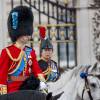 Le prince Charles, le prince William et la princesse Anne - La famille royale d'Angleterre arrive au palais de Buckingham pour assister à la parade "Trooping The Colour" à Londres, à l'occasion du 90ème anniversaire de la reine. Le 11 juin 2016  11 June 2016. Trooping The Colour outside Buckingham Palace, London.11/06/2016 - Londres