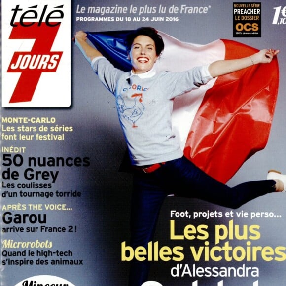 Magazine Télé 7 Jours en kiosques le 13 juin 2016.