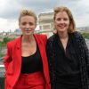 Exclusif - Virginie Efira et Justine Triet - Rencontre avec l'équipe du film " Victoria" lors du 5ème Champs Elysées FIlm Festival à Paris, le 13 juin 2016. © CVS-Veeren/Bestimage