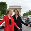 Exclusif - Virginie Efira et Justine Triet - Rencontre avec l'équipe du film " Victoria" lors du 5ème Champs Elysées FIlm Festival à Paris, le 13 juin 2016. © CVS-Veeren/Bestimage