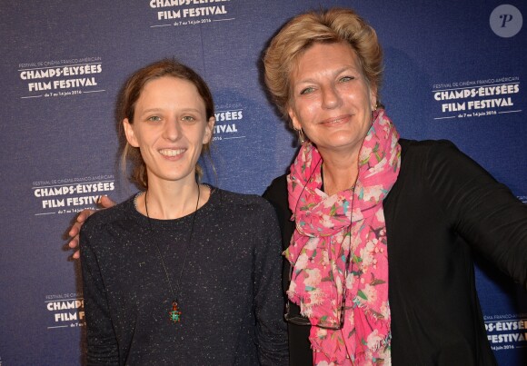 Mia Hansen Love et Sophie Dulac - Master class de Mia Hansen Love lors du 5ème Champs Elysées Film Festival à Paris le 12 juin 2016. © CVS-Veeren/Bestimage