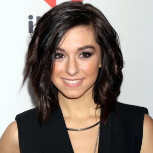 Christina Grimmie au 1er jour du Festival de musique de iHeartRadio à Las Vegas, le 18 septembre 2015