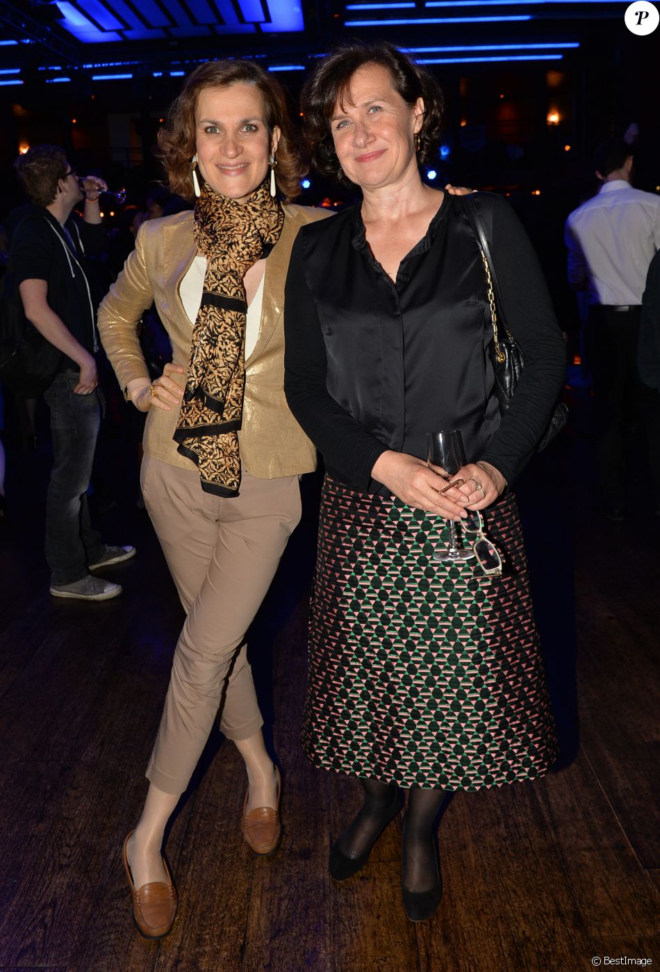 Films Et Séries Tv Avec Armelle Lesniak Exclusif - Armelle (Armelle Lesniak) et Anne Le Ny - Soirée de clôture du  5ème Champs Elysées Film Festival à Paris, le 14 juin 2016. ©  CVS-Veeren/Bestimage - Purepeople