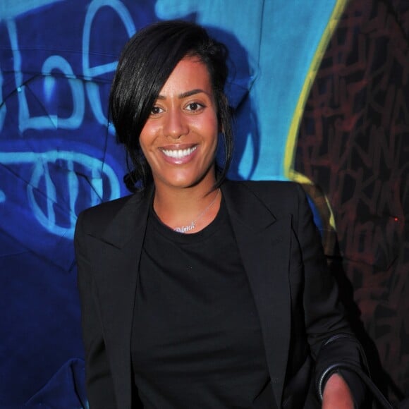 Exclusif - Amel Bent - Inauguration de la marque Faith Connexion qui s'installe à la boutique Royal Eclaireur de l'hôtel Royal Monceau à Paris, le 8 septembre 2015.