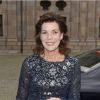La princesse Caroline de Hanovre arrive à un dîner de gala de l'AMADE à la résidence de Munich en Allemagne le 14 juin 2016.