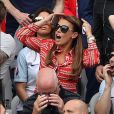 Coleen Rooney (femme de Wayne Rooney) - Match Angleterre - Pays de Galles au Stade Bollaert à Lens, le 16 juin 2016. © Cyril Moreau/Bestimage