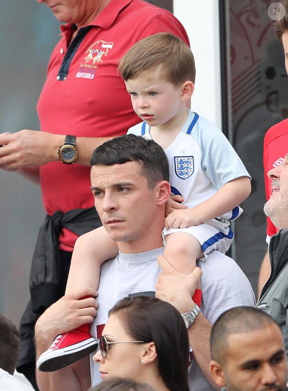 Klay Rooney (fils de Wayne Rooney) - Match Angleterre - Pays de Galles au Stade Bollaert à Lens, le 16 juin 2016. © Cyril Moreau/Bestimage