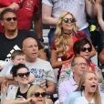 Kimberly Crew (femme de Joe Hart), Klay Rooney et Colette et Tony McLoughlin (les beaux-parents de Wayne Clooney) - Match Angleterre - Pays de Galles au Stade Bollaert à Lens, le 16 juin 2016. © Cyril Moreau/Bestimage