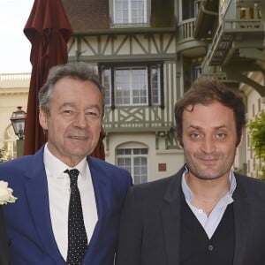 Daphné Bürki, Michel Denisot, Augustin Trapenard et Ariane Massenet - Inauguration de l'hôtel Barrière Le Normandy à Deauville, le 18 juin 2016. © Coadic Guirec/Bestimage ( No Web No Blog pour la Belgique et la Suisse) Opening of Hotel Barrière Le Normandy in Deauville on 18/06/201618/06/2016 - Deauville