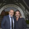 Antoine Duléry et Bruno Solo - Inauguration de l'hôtel Barrière Le Normandy à Deauville, le 18 juin 2016. © Coadic Guirec/Bestimage