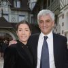 Hervé Morin et sa compagne Elodie Garamond - Inauguration de l'hôtel Barrière Le Normandy à Deauville, le 18 juin 2016. © Coadic Guirec/Bestimage