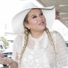 Kesha arrive à l'aéroport de LAX à Los Angeles pour prendre l'avion, le 3 juin 2016