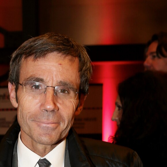 David Pujadas - Personnalités à la soirée d'anniversaire du site d'informations Atlantico au café Campana au musée d'Orsay à Paris. Le 24 mai 2016 © Dominique Jacovides / Bestimage