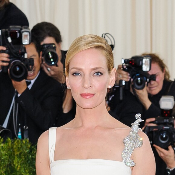 Uma Thurman - Soirée Costume Institute Benefit Gala 2016 (Met Ball) sur le thème de "Manus x Machina" au Metropolitan Museum of Art à New York, le 2 mai 2016. © Christopher Smith/AdMedia via ZUMA Wire/Bestimage