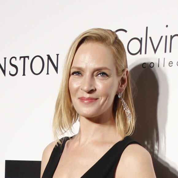 Uma Thurman - Célébrités au gala de l'amfAR à Hong Kong le 19 Mars 2016. © Liau Chung Ren via ZUMA / Bestimage