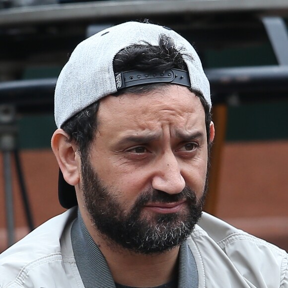 Cyril Hanouna - People dans les tribunes des internationaux de France de Roland Garros à Paris le 4 juin 2016. © Moreau - Jacovides / Bestimage