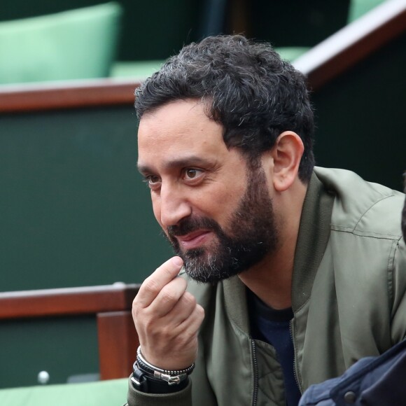 Cyril Hanouna - People dans les tribunes lors du Tournoi de Roland-Garros (les Internationaux de France de tennis) à Paris, le 29 mai 2016. © Dominique Jacovides/Bestimage