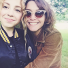 Nina Blanc-Francard et sa mère Emma de Caunes (photo postée le 19 juin 2016)
