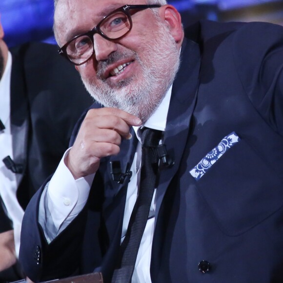 Exclusif - Dominique Farrugia - Enregistrement de l'émission "La Très Grosse Emission" présentée par Cyril Hanouna et Dominique Farrugia à la Plaine Saint-Denis le 24 mai 2016. L'émission diffusée le 28 juin à 21 heures sur Canal + © Denis Guignebourg/Bestimage