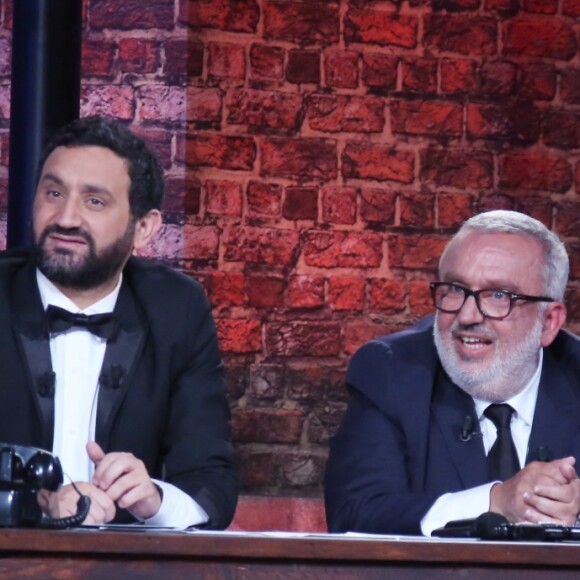 Exclusif - Cyril Hanouna et Dominique Farrugia - Enregistrement de l'émission "La Très Grosse Emission" présentée par Cyril Hanouna et Dominique Farrugia à la Plaine Saint-Denis le 24 mai 2016. L'émission diffusée le 28 juin à 21 heures sur Canal + © Denis Guignebourg/Bestimage