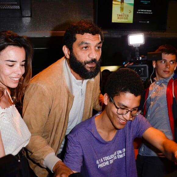 Elodie Bouchez et Ramzy Bédia - Soirée de lancement de la 32ème édition de la Fête du Cinéma à l'UGC Ciné Cité Bercy à Paris, le 26 juin 2016. © Coadic Guirec/Bestimage