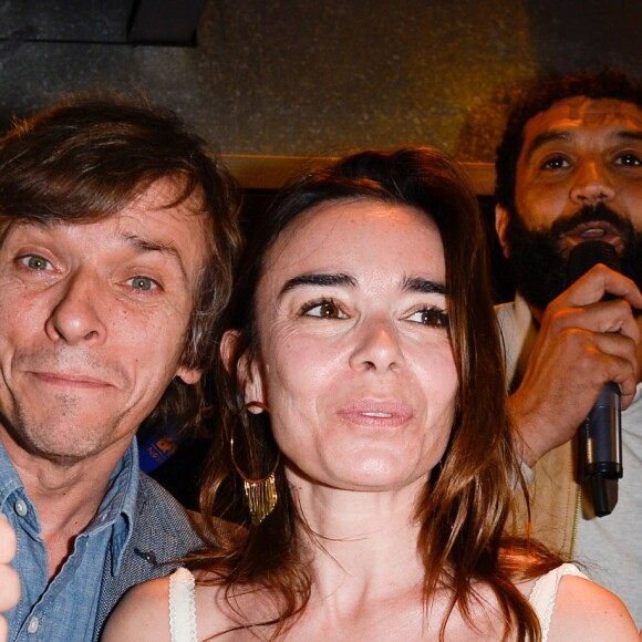 Pascal Demolon, Elodie Bouchez et Ramzy Bédia - Soirée de lancement de la 32ème édition de la Fête du Cinéma à l'UGC Ciné Cité Bercy à Paris, le 26 juin 2016. © Coadic Guirec/Bestimage
