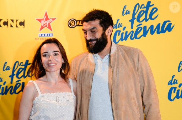 Elodie Bouchez et Ramzy Bédia - Soirée de lancement de la 32ème édition de la Fête du Cinéma à l'UGC Ciné Cité Bercy à Paris, le 26 juin 2016. © Coadic Guirec/Bestimage