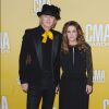 Lisa Marie Presley et Michael Lockwood aux 46e Country Music Association Awards à Nashville. Novembre 2012.