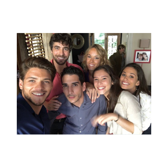 Rayane Bensetti a retrouvé le casting de Clem pour le tournage de la saison 7 !