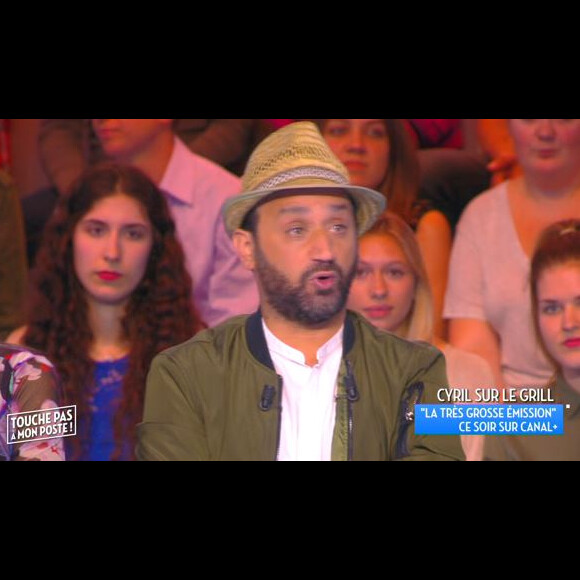 Cyril Hanouna défend Benjamin Castaldi après les critiques d'Enora Malagré, dans "TPMP", mardi 29 juin 2016, sur D8