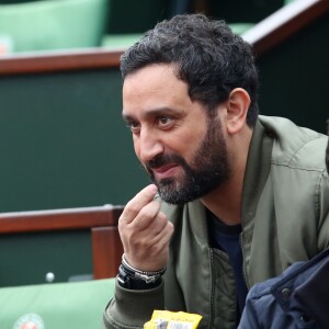 Cyril Hanouna - People dans les tribunes lors du Tournoi de Roland-Garros (les Internationaux de France de tennis) à Paris, le 29 mai 2016. © Dominique Jacovides/Bestimage