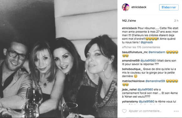 Capture d'écran du compte public Instagram de Fiona Cabaye