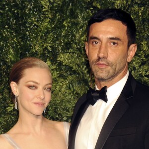 Amanda Seyfried et Riccardo Tisci à New York, le 2 novembre 2015.