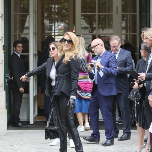 Céline Dion - Arrivées au défilé de mode Haute-Couture automne-hiver 2016/2017 "Christian Dior" à Paris. Le 4 juillet 2016 © CVS-Veeren / Bestimage