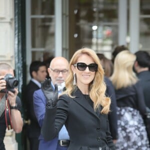 Céline Dion - Arrivées au défilé de mode Haute-Couture automne-hiver 2016/2017 "Christian Dior" à Paris. Le 4 juillet 2016 © CVS-Veeren / Bestimage