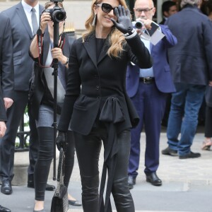 Céline Dion - Arrivées au défilé de mode Haute-Couture automne-hiver 2016/2017 "Christian Dior" à Paris. Le 4 juillet 2016 © CVS-Veeren / Bestimage